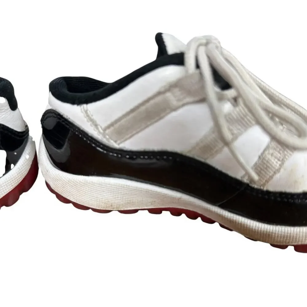 Nike Air Jordan 11 Retro Low Concord Bred 505836-160 Sneakers Shoes sz 10 C